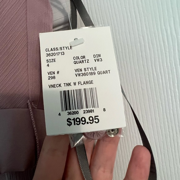 NWT Quartz floor length Dress - Picture 3 of 3